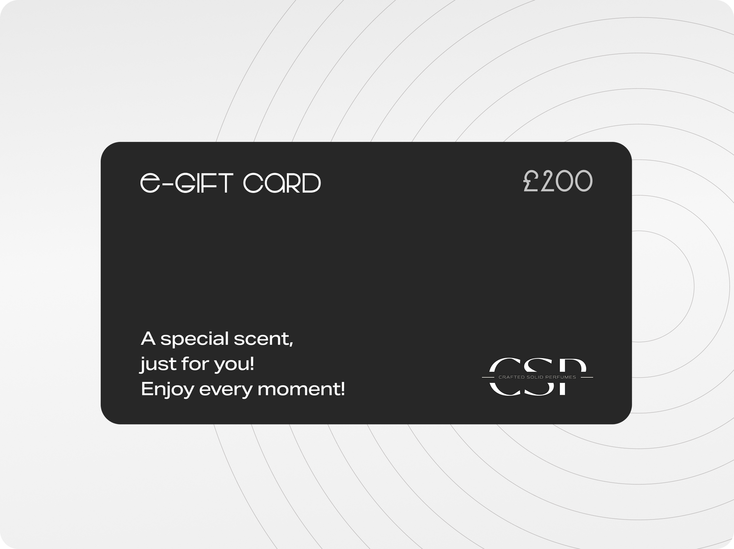 E-GIFT CARD - Crafted Solid Perfumes