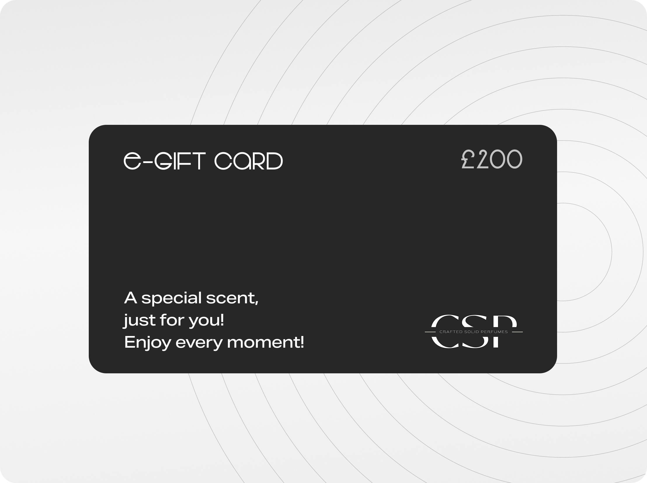 E-GIFT CARD - Crafted Solid Perfumes